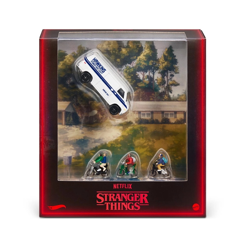 2026 Hot Wheels SDCC Stranger Things 10th Anniversary '83 Chevy Van IN HAND